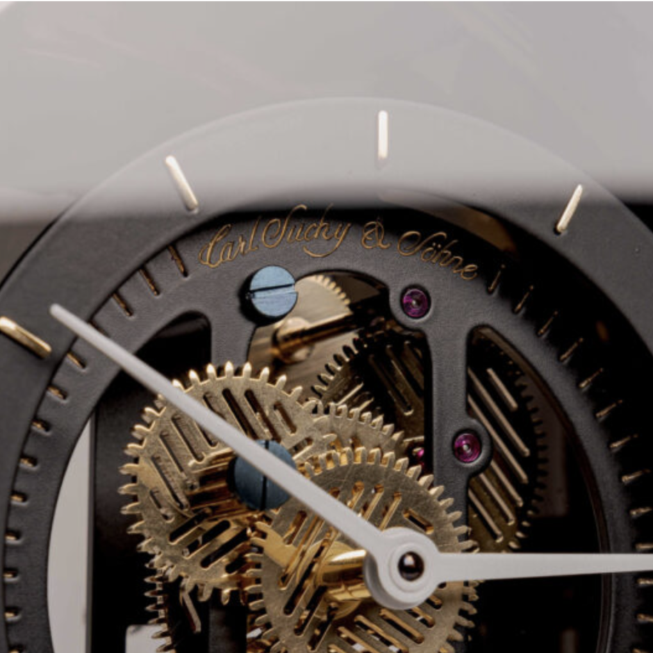 Carl Suchy and sohne Table clock