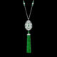 FABERGE Impératrice Emerald Tassel Pendant