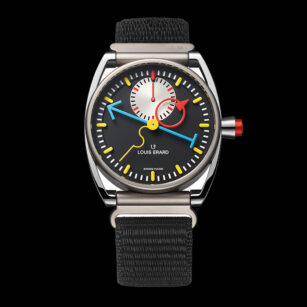 Le Chrono Monopoussoir Louis Erard x Alain Silberstein
