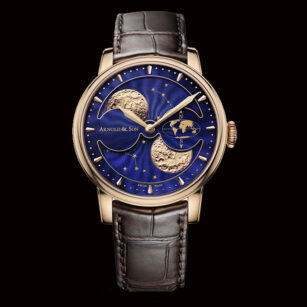 Arnold & Son  HM Double Hemisphere Perpetual Moon 1GLAR.U03A.C122A
