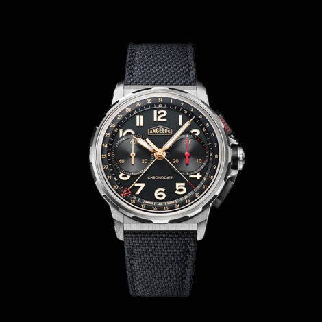 Angelus Chronodate Titanium black