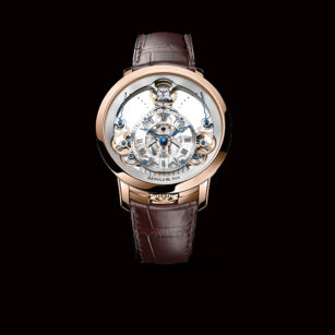 Arnold & Son,  Time Pyramid Rose Gold, 1TPAR.S01A.C125A