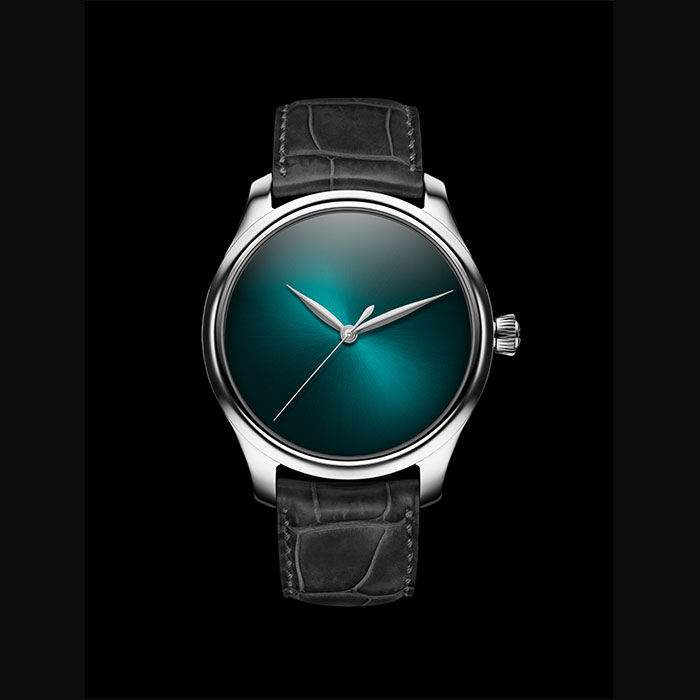 H. MOSER & CIE, Endeavour Concept, Stainless Steel , Blue Lagoon, 1200 ...