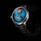 Endeavour Cylindrical Tourbillon H. Moser × MB&F Funky Blue