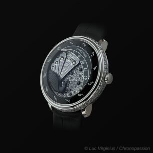 FABERGE Lady Peacock Black Sapphire
