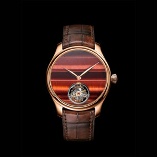 ENDEAVOUR TOURBILLON CONCEPT TIGER’S EYE 1804-0401