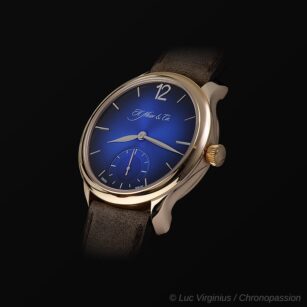 H Moser & CIE , blue unique for 2 pieces