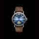 H.MOSER & Cie Heritage funky blue Tourbillon Pilot