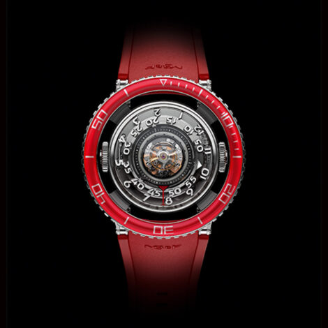 MB&F HOROLOGICAL MACHINE N°7 PLATINUM RED