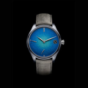 H.MOSER 1 Cie Endeavour Perpetual Calendar Tantalum Blue Enamel, 1800-2000