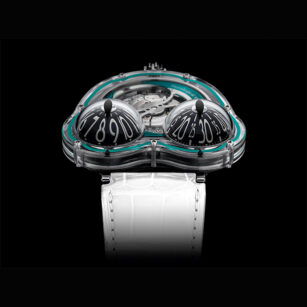 MB&F HM3 FrogX 10th anniversary limited edition in sapphire crystal