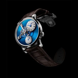 MB&F LM101 BLUE STEEL