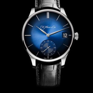 H.MOSER VENTURER BIG DATE BLUE 2100-0202