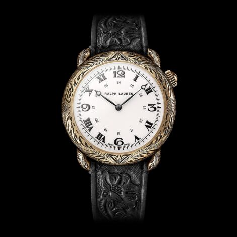 Ralph Lauren Western Collection Round Model 45 mm – Engraved Rose Gold RLR0911701