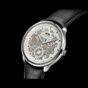 Carl Suchy & Sôhne WALTZ N°1 SKELETON, white open dial