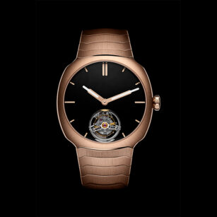 H.Moser & Cie, streamliner gold vantablack 6804-0400