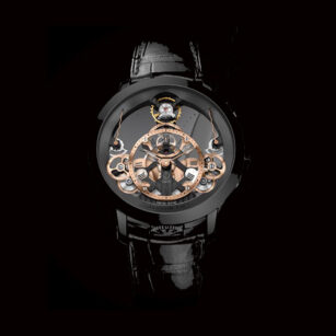 Arnold & Son Time Pyramid (Black Edition) 1TPBS.R01A.
