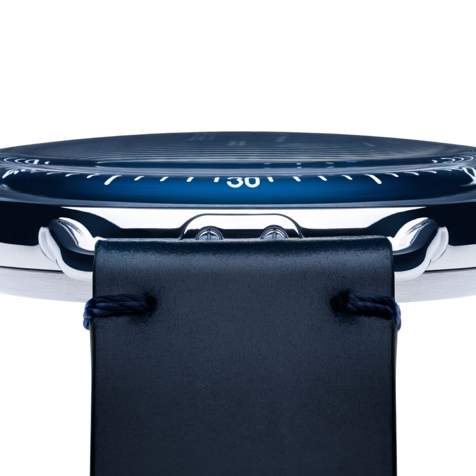 ressence type 1 round nightblue side