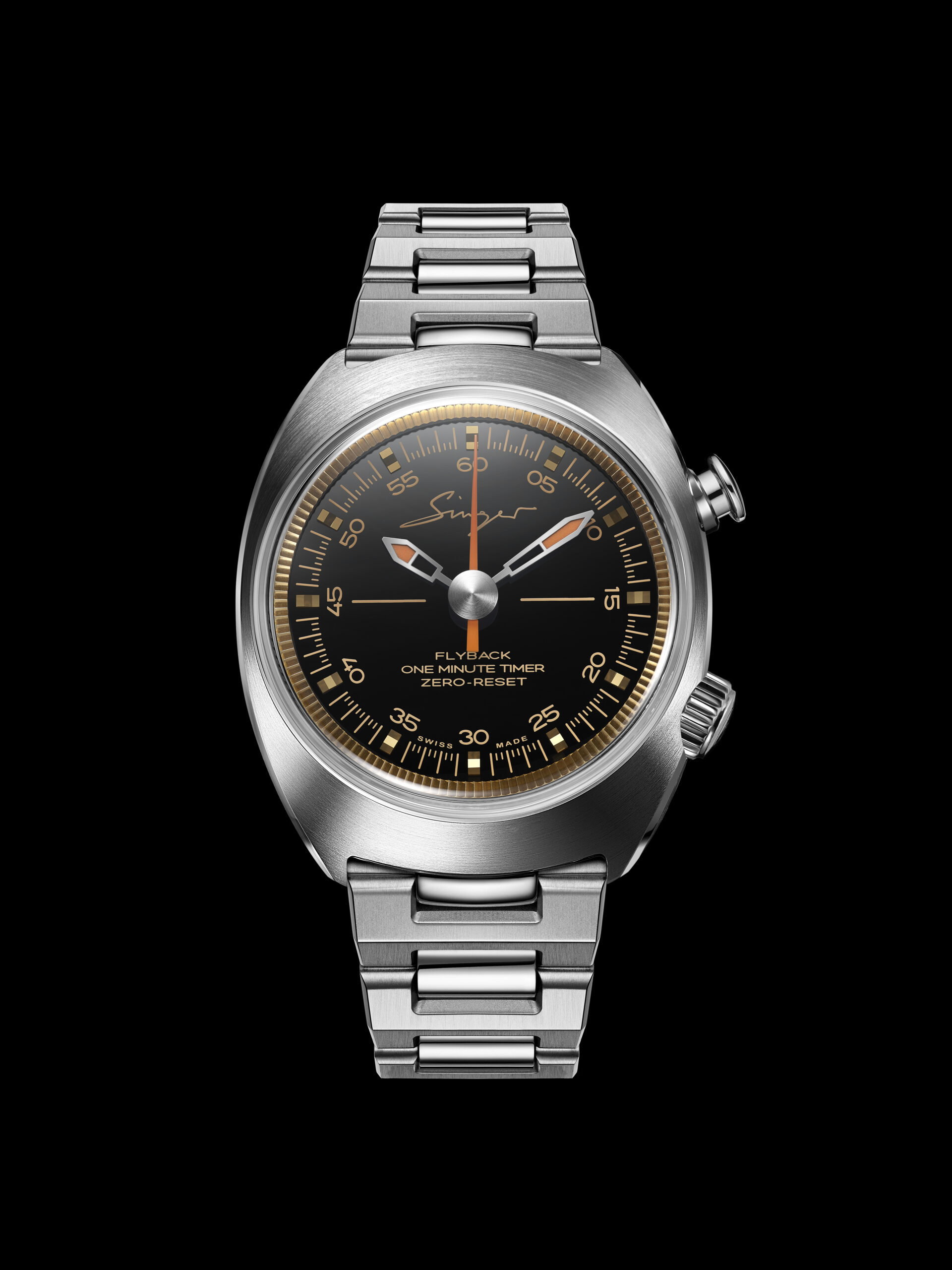 【未開封】ps moon ムーン ASCII アスキー ラブデリック 腕時計 Singer Reimagined 1969 Timer 40mm - Chronopassion