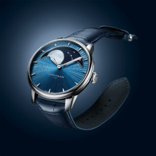 Arnold & Son Perpetual Moon 41.5 Platinum “celestial blue”