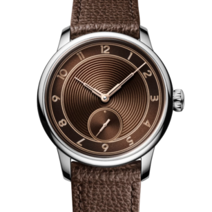 Louis Erard La Petite Seconde Metropolis  x The Horophile Tobacco réf. 34248AA66