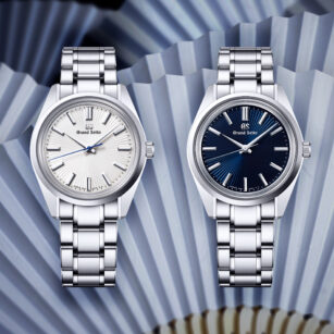 GRAND SEIKO COLLECTION PATRIMOINE 44GS SBGW299 blue/SBGW297 white