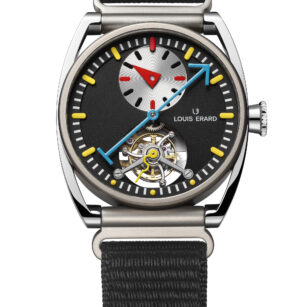 LOUIS ERARD LE RÉGULATEUR TOURBILLON LOUIS ERARD X ALAIN SILBERSTEIN BLACK