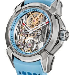 Jacob & Co. EPIC X TITANIUM SKY BLUE Epic X-EX110.20.AC.AJ.ABRUA