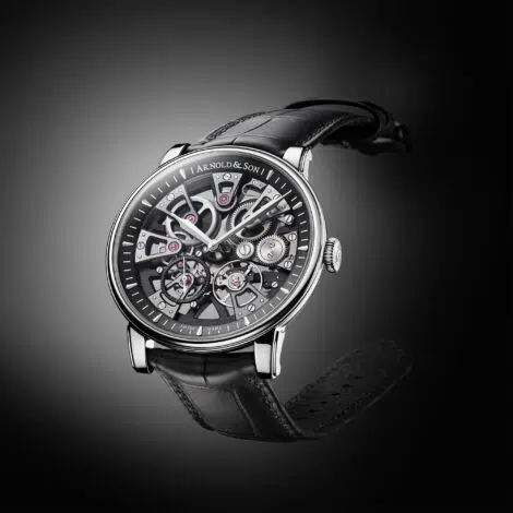 ARNOLD & SON Nebula 41.5 Steel 1NEAS.B05A.K003S