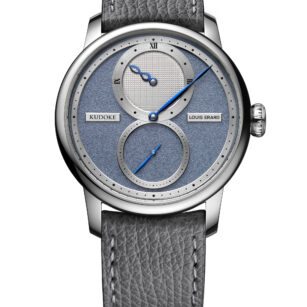 LE RÉGULATEUR LOUIS ERARD X KUDOKE LIGHT BLUE ÉDITION 85237AA45.BVA173