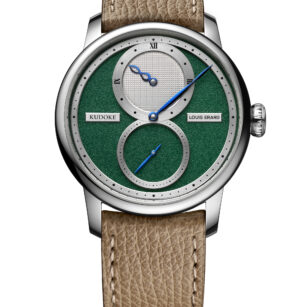 LE RÉGULATEUR LOUIS ERARD X KUDOKE FOREST GREEN 85237AA49.BVA178