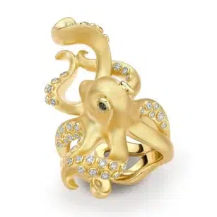 FABERGE X 007 Octopussy ring