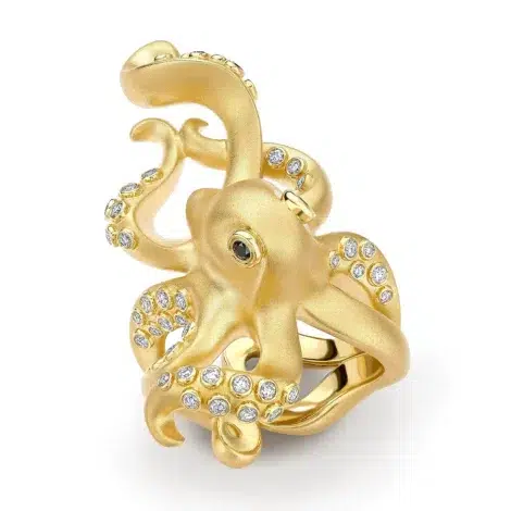 FABERGE X 007 Octopussy ring