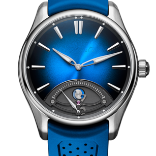 H. MOSER & CIE. PIONEER RETROGRADE SECONDS 3250-1200