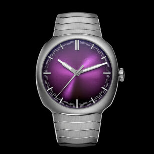 H. MOSER & CIE. STREAMLINER CENTRE SECONDS PURPLE HAZE 6201-1201