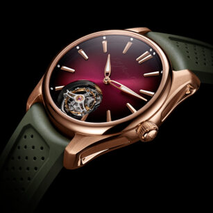 H. Moser & Cie PIONEER TOURBILLON BURGUNDY 3805-0400