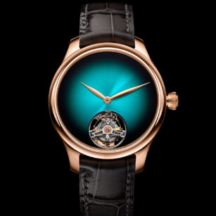 H. MOSER & CIE. ENDEAVOUR TOURBILLON BLUE LAGOON 1804-0406