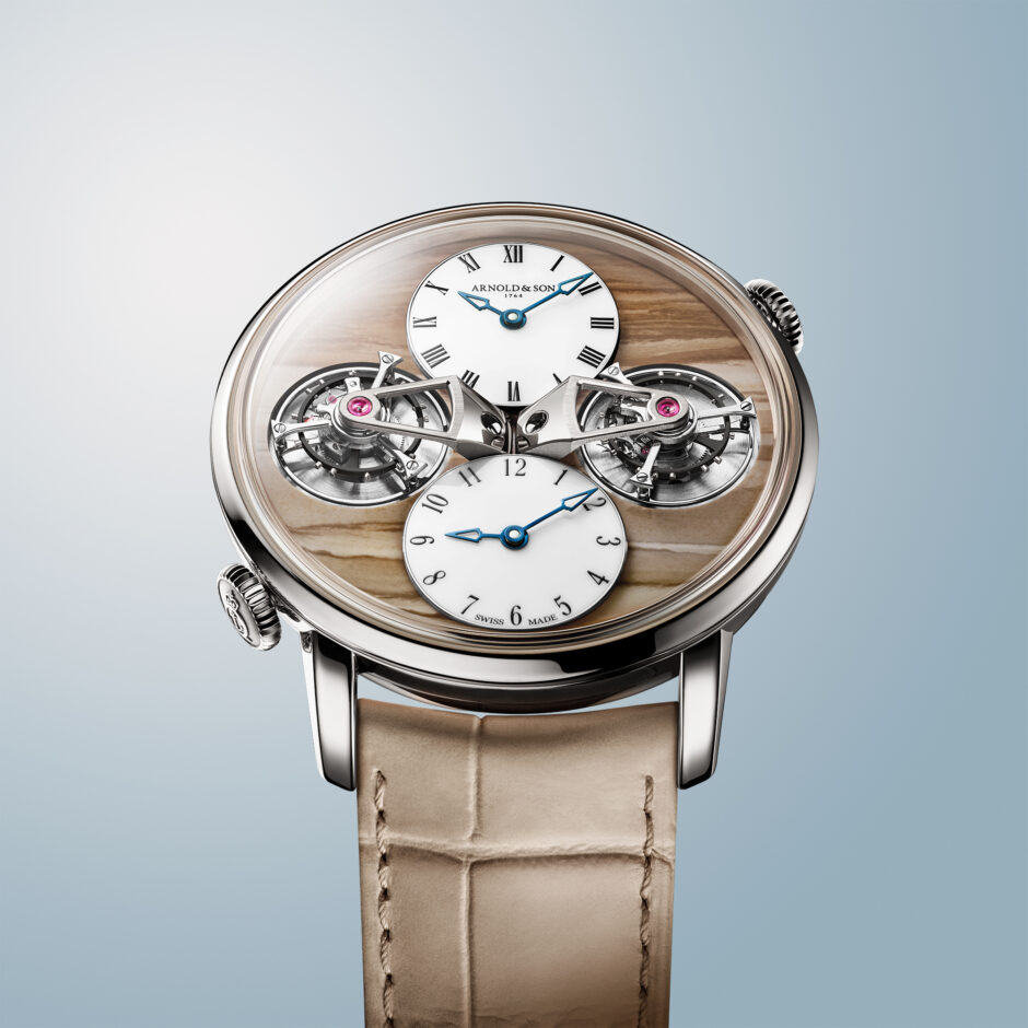Arnold & Son x Chronopassion — Double Tourbillon « Landscape »