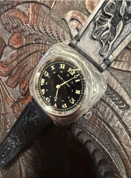 Ralph Lauren American Western Black Dial 468942831001