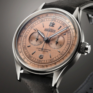 ANGELUS CHRONOGRAPH TELEMETER STEEL ROSE 0CHCS.P01A.V010S