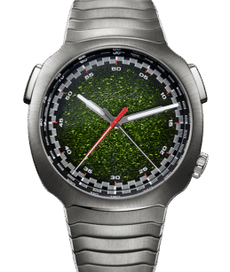 H.Moser & Cie Streamliner Flyback Chronograph Automatic 6907-1205 – Matrix Green fumé