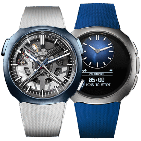 H. Moser & Cie. x Alpine Motorsports: two Streamliners 6700-1200 and 6DI0-1200