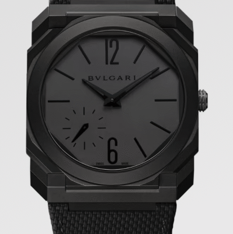 Bulgari Octo Finissimo Automatic 104268 – Ultra-thin watch in black DLC titanium