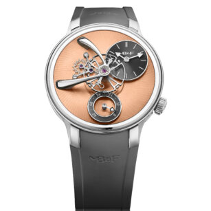 MB&F Legacy Machine 101 EVO – Salmon Dial