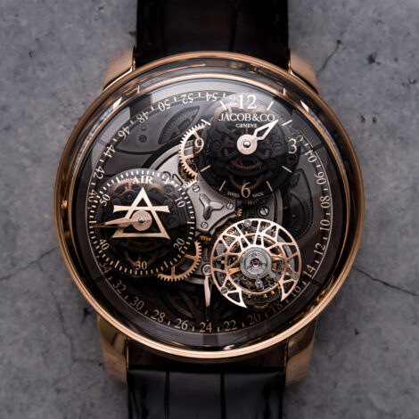 Jacob & Co. Astronomia Regulator Elements – Air Gold Gray AR200.40.AB.AC.ABALA