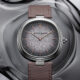 GERALD GENTA GENEVA TIME ONLY GRAFITE – White gold & smoky gray dial
