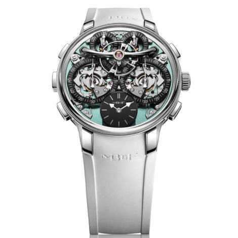 MB&F Legacy Machine Sequential Flyback EVO blue-green