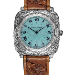 Ralph Lauren RL Western Cushion Turquoise Ref : 468884534002