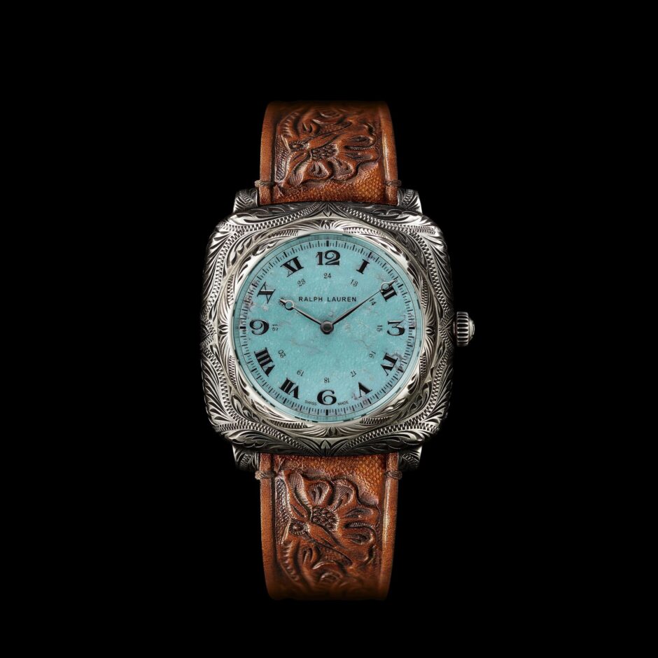 Ralph Lauren RL Western Cushion Turquoise 468884534002