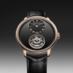 Arnold & Son Ultrathin Tourbillon Onyx 5N Red Gold 750/1000